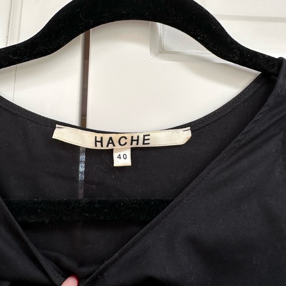 Hache Lightweight Top with Neon Green Detail - Picture 7 of 9